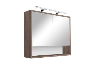 Luna 80 felső tükrös szekrény, Rauna szil