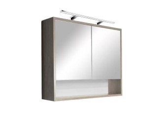 Luna 80 felső tükrös szekrény, Sonoma tölgy