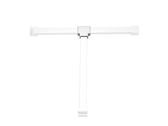 Zuhanyfal távtartóhoz T-idom