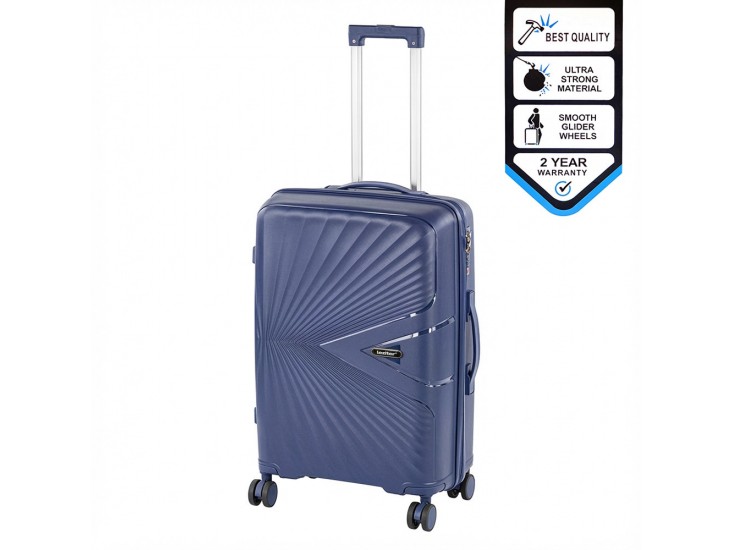 TraveLux Endure közepes bőrönd keményfedeles 68x45x25 cm sötét kék