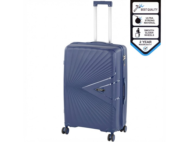 TraveLux Endure nagy bőrönd keményfedeles 76x50x29 cm sötét kék