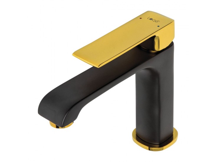 Maroko 31 fekete-arany mosdó csaptelep