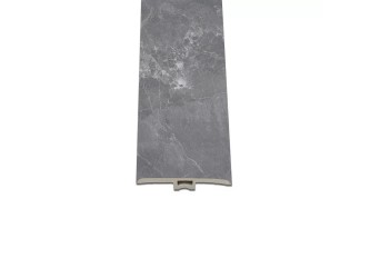 Vinyl SPC padló burkolatváltó Fjord márvány mintás sötét szürke 2400x45x6 mm