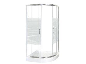 Madera 100x80 íves zuhanykabin zuhanytálcával balos