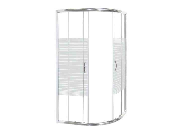 Madera 100x80 univerzális íves zuhanykabin tálca nélkül