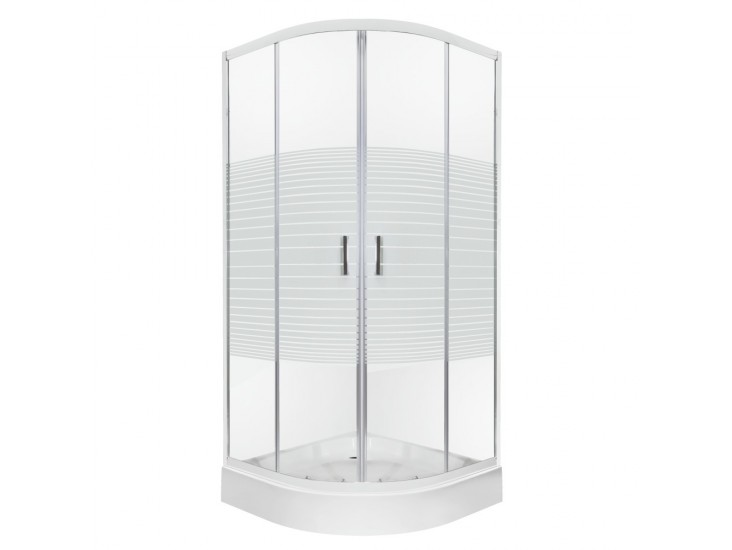 Madera 80 íves zuhanykabin tálcával 80x80x206 cm