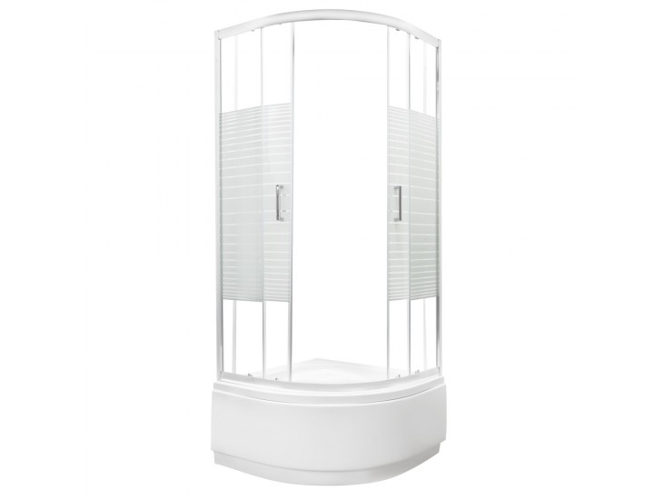 Madera 80 mélytálcás zuhanykabin 81x81x205 cm