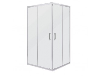 Malibu SQ 100x90 szögletes zuhanykabin zuhanytálca nélkül