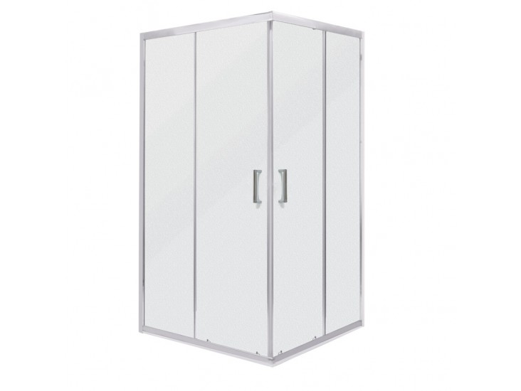 Malibu SQ 90x80 szögletes zuhanykabin zuhanytálca nélkül