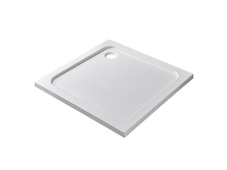 Modena Slim szögletes alacsony akril zuhanytálca 100x100 cm
