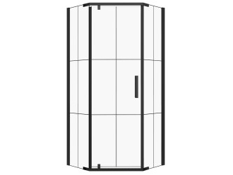 Metro szögletes nyílóajtós zuhanykabin 90 cm