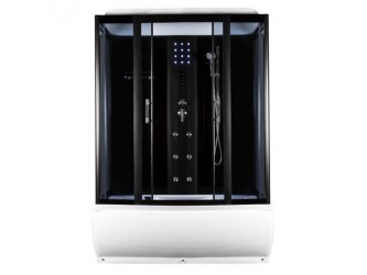 MOCCA140 hidromasszázs zuhanykabin, 140x85x225 cm-es méretben