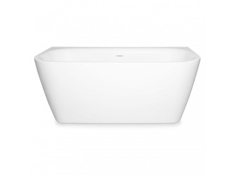 MONA egyenes fürdőkád - fényes fehér