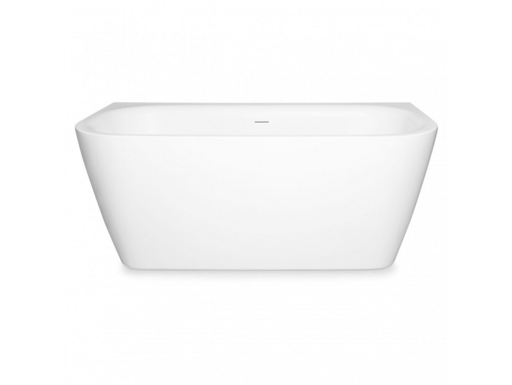 MONA egyenes fürdőkád - fényes fehér
