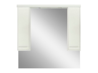 Nerva 105 cm-es tükrös felsőszekrény fehér