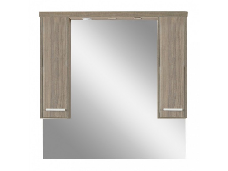 Nerva 105 cm-es tükrös felsőszekrény, Rauna szil