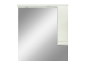 Nerva 85 cm-es tükrös felsőszekrény fehér