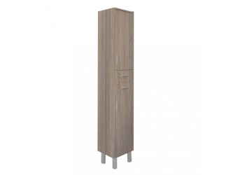 Nerva 35 magas szekrény 2 ajtóval, 2 fiókkal, rauna szil