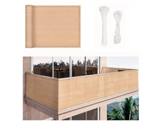 Erkély árnyékoló, belátásgátló 5 m bézs