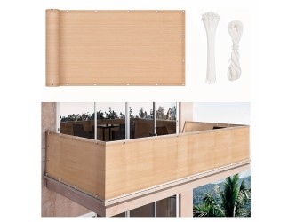 Erkély árnyékoló, belátásgátló 7 m bézs