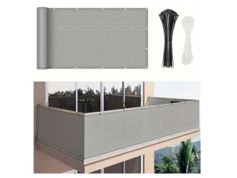 Erkély árnyékoló, belátásgátló 7 m szürke