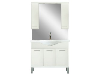 Nerva 105 komplett fürdőszobabútor fehér