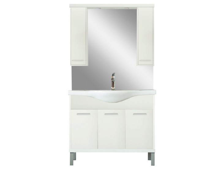 Nerva 105 komplett fürdőszobabútor fehér