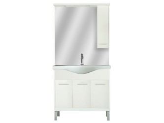 Nerva 85 komplett fürdőszobabútor fehér