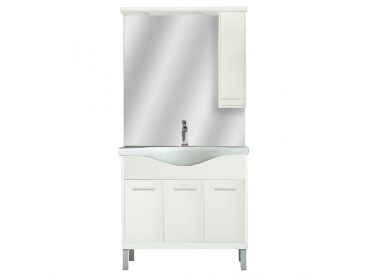 Nerva 85 komplett fürdőszobabútor fehér