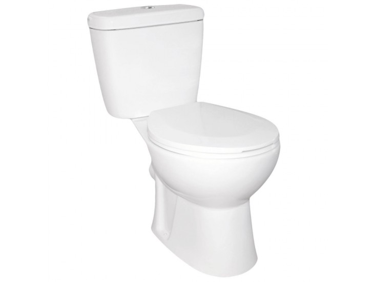 Niagara Duo monoblokkos rimless WC hátsó kifolyással ülőkével