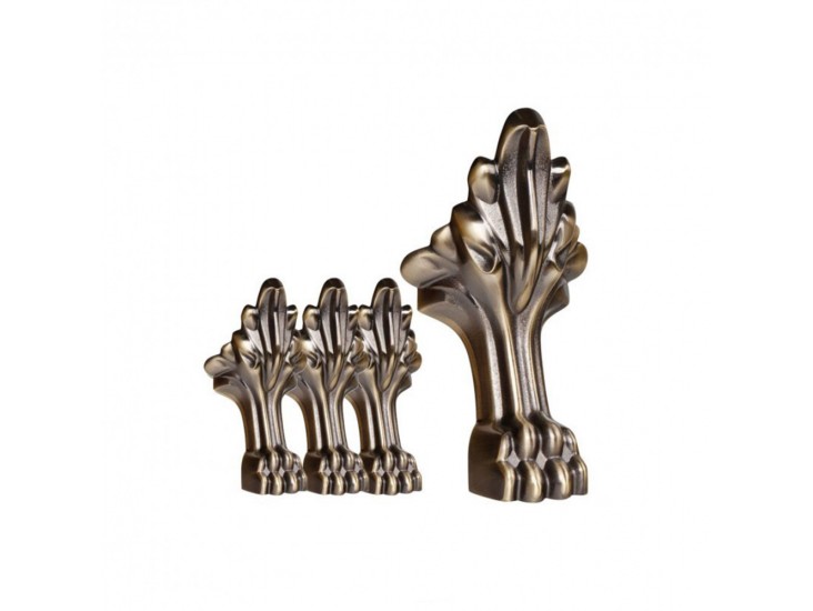 NOGIEMPMOS Egyedülálló fürdőkádainkhoz lábak, antik bronz színben