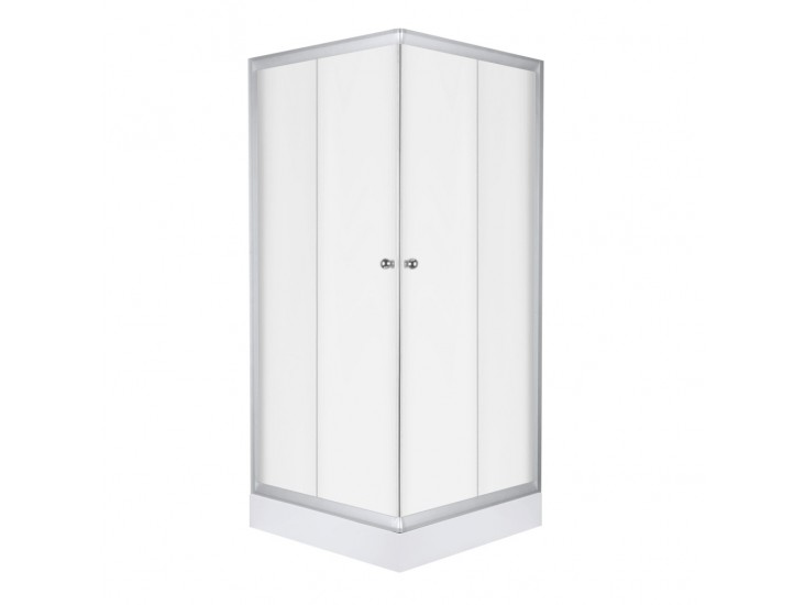 Pico 80 szögletes zuhanykabin zuhanytálcával