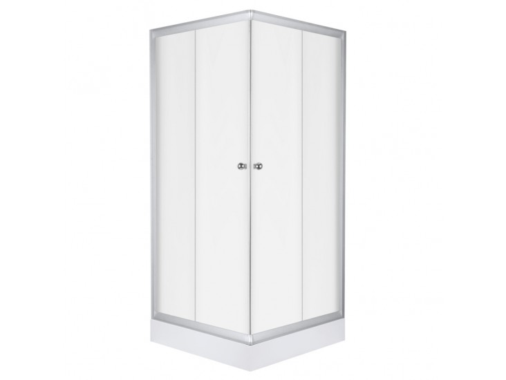 Pico 90 szögletes zuhanykabin zuhanytálcával