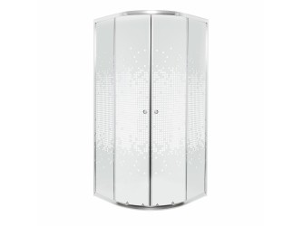 Pixel White 80 íves zuhanykabin zuhanytálca nélkül