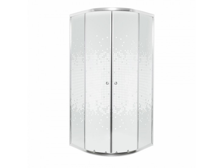 Pixel White 80 íves zuhanykabin zuhanytálca nélkül