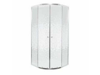 Pixel White 90 íves zuhanykabin zuhanytálca nélkül