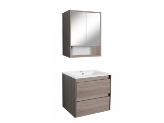 Porto 60 komplett fürdőszoba bútor rauna szil színben