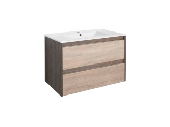 Porto 80 alsó szekrény mosdóval rauna szil-sonoma tölgy