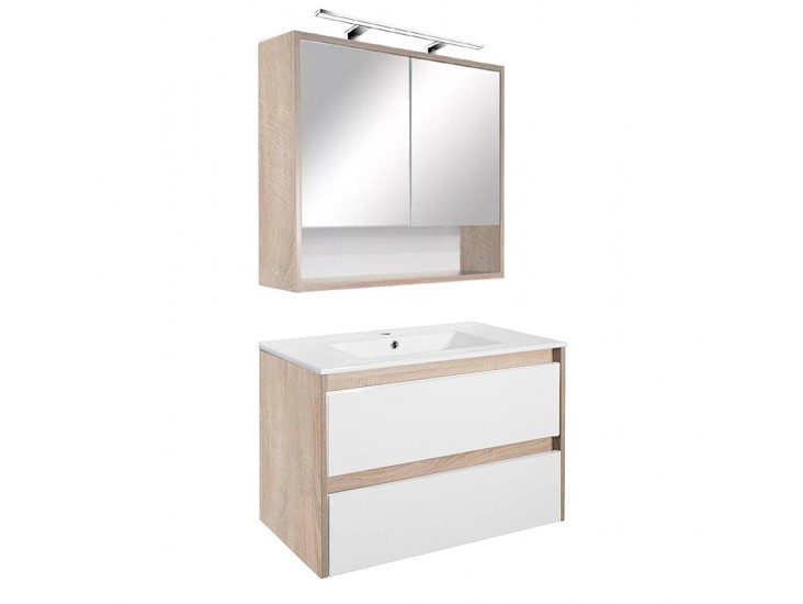 Porto 80 komplett sonoma tölgy-fehér