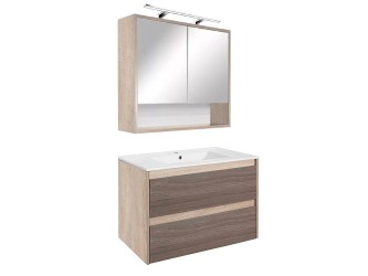 Porto 80 komplett sonoma tölgy-rauna szil