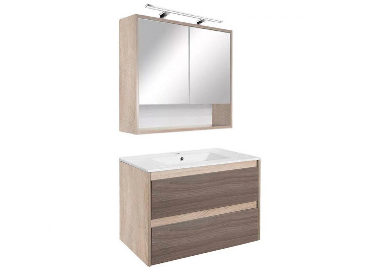 Porto 80 komplett sonoma tölgy-rauna szil