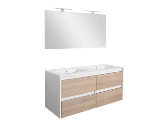 Porto Prime 120 komplett fehér-sonoma tölgy