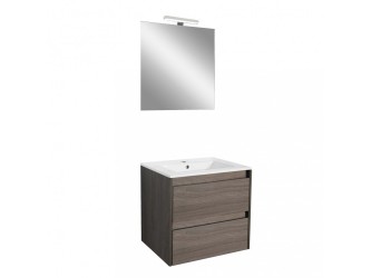 Porto Prime 60 komplett fürdőszoba bútor rauna szil színben