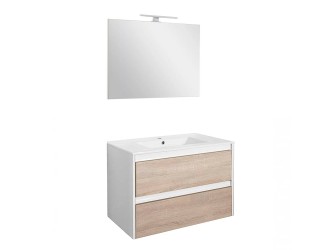 Porto Prime 80 komplett fehér-sonoma tölgy