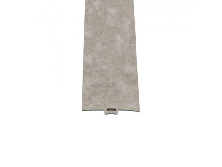 Vinyl SPC padló burkolatváltó Reno kőhatású szürke 2400x45x6 mm
