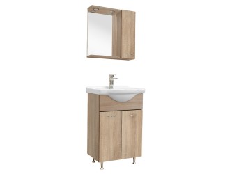 Ruben 55 komplett fürdőszoba bútor Sonoma tölgy