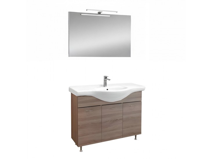 Ruben Prime 105 komplett fürdőszoba bútor Rauna szil