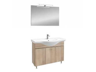 Ruben Prime 105 komplett fürdőszoba bútor Sonoma tölgy