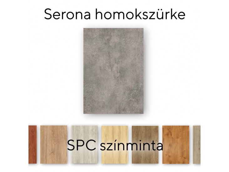 Leziter Serona kőhatású homokszürke Vinyl SPC padló minta/db