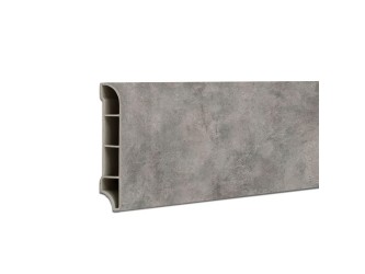 Vinyl SPC padlószegély Serona kőhatású homokszürke 2400x60x12 mm